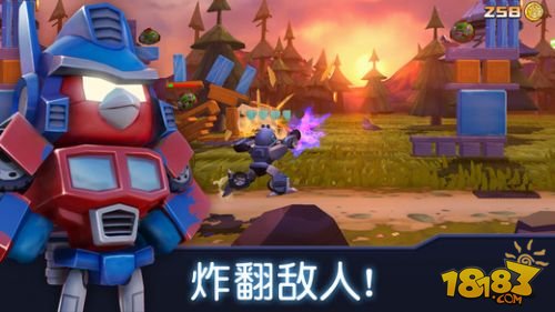 愤怒的小鸟变形金刚_一笑下载站