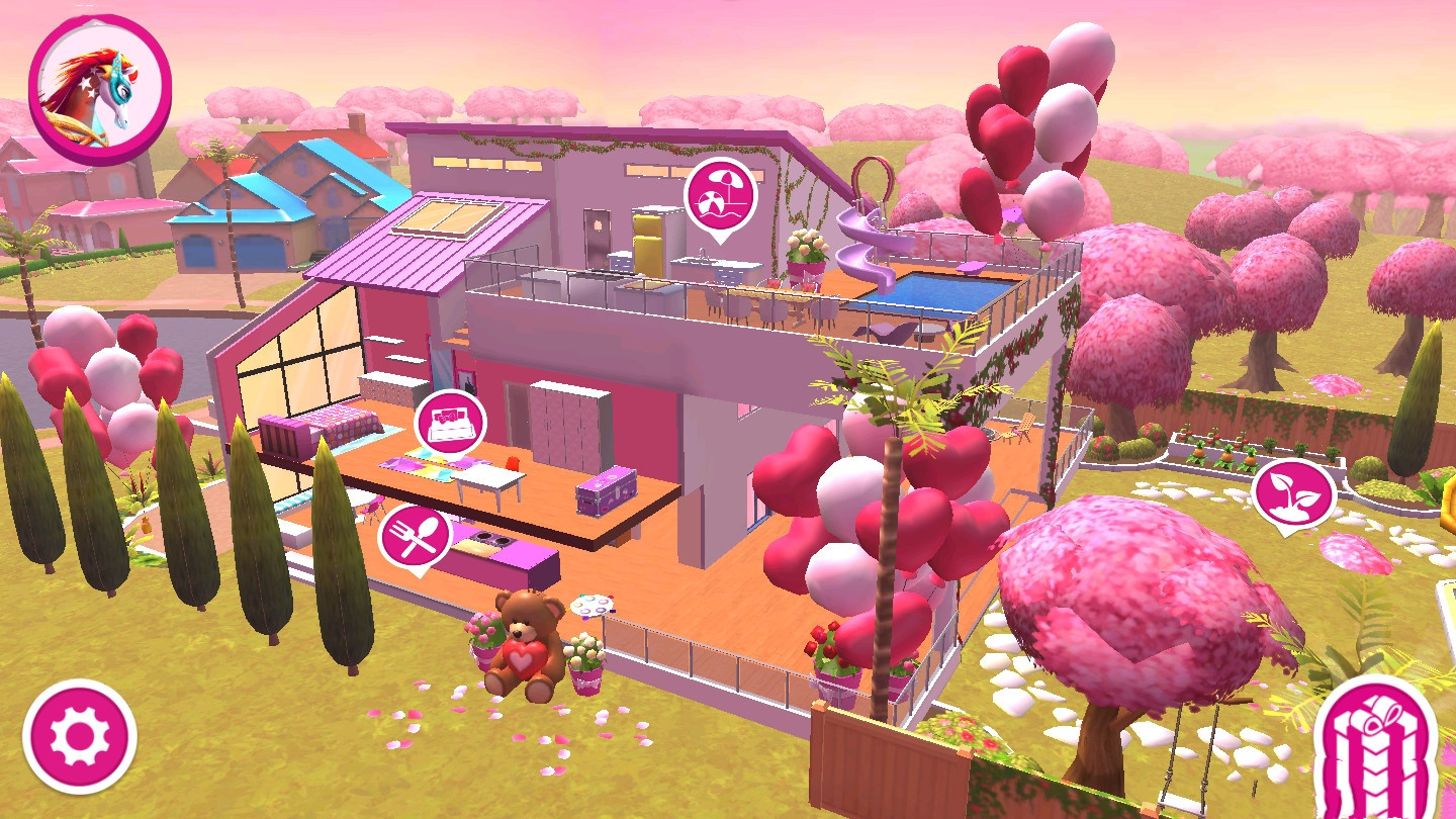 芭比梦幻屋破解版_一笑下载站