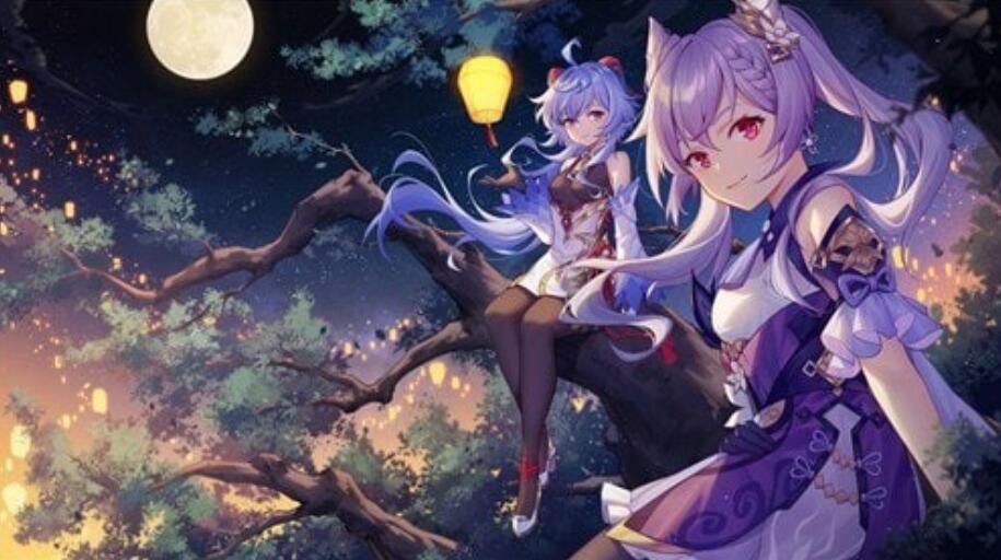 原神甘雨触摸游戏_一笑下载站