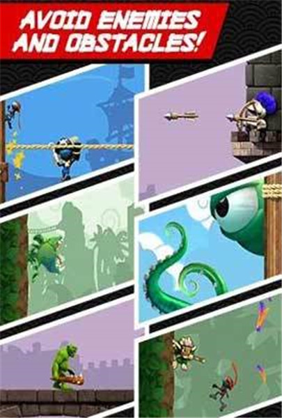 忍者跳跃破解版_一笑下载站