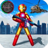 火柴人绳索英雄钢铁侠_一笑下载站