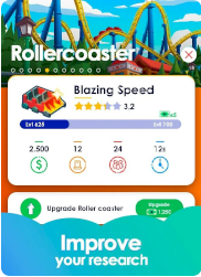 闲置主题公园大亨无限金钱_一笑下载站