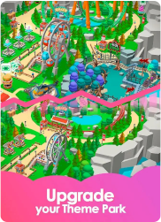 闲置主题公园大亨无限金钱_一笑下载站