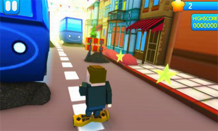 悬浮滑板地铁冲浪者_一笑下载站