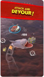 大白鲨大作战无限金币版_一笑下载站