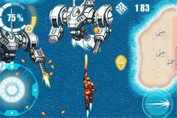 钢铁侠2破解版无限钻石_一笑下载站