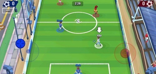 足球对决破解版_一笑下载站