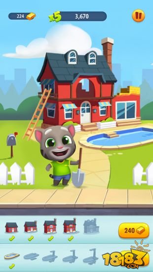 汤姆猫跑酷_一笑下载站