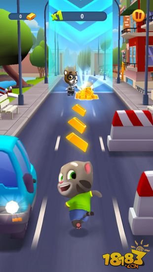 汤姆猫跑酷_一笑下载站