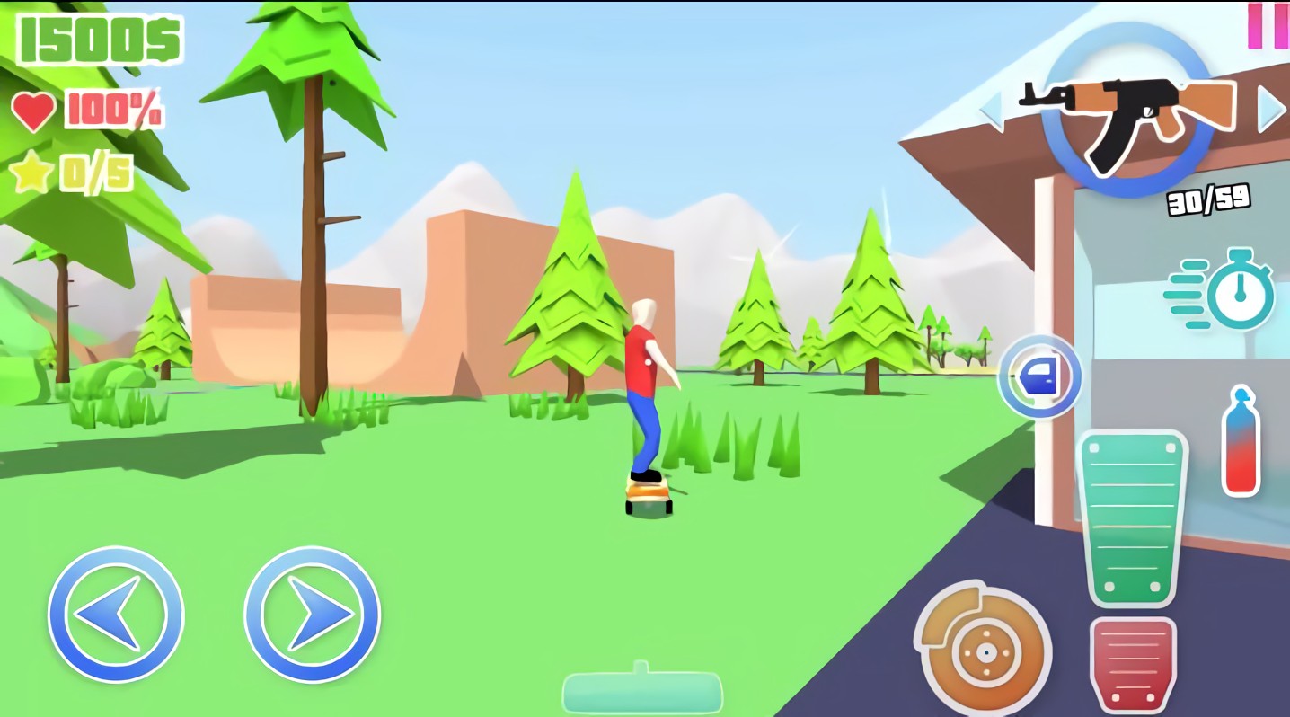 沙盒猎车手破解版_一笑下载站