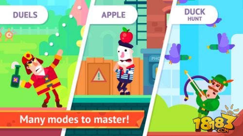 冷血射手Bowmasters_一笑下载站