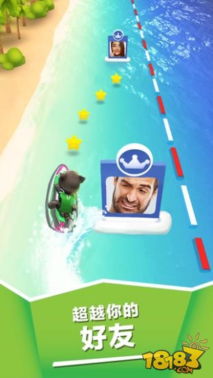 汤姆猫的摩托艇_一笑下载站