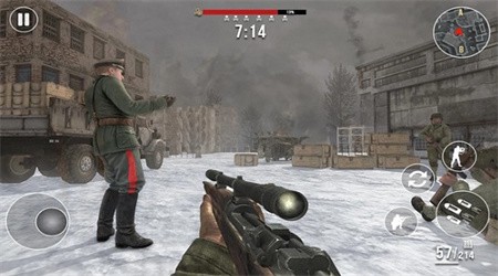 二战狙击英雄破解版_一笑下载站