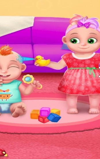 双胞胎宝宝_一笑下载站