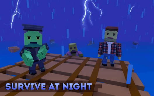 僵尸木筏求生破解版_一笑下载站