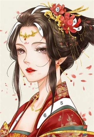 乐涂数字填色ios_一笑下载站