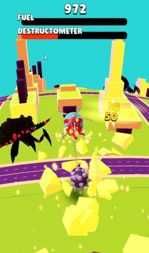 直升机粉碎城市_一笑下载站