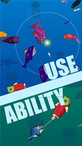 水族大白鲨吃鱼_一笑下载站