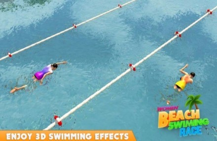 女子游泳赛_一笑下载站